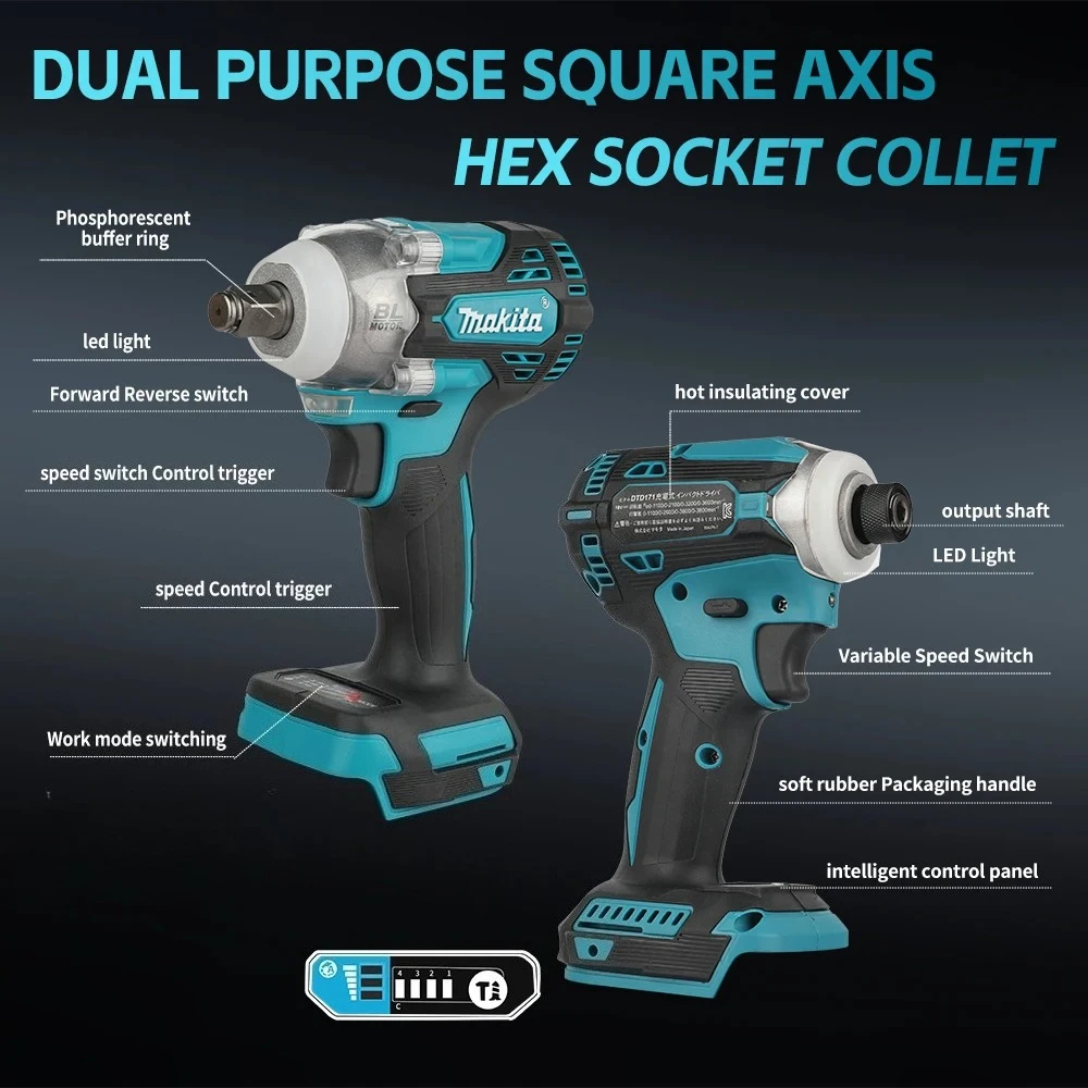 Llave de impacto eléctrica rec - Makita Drill Dtw300 reseña y precio