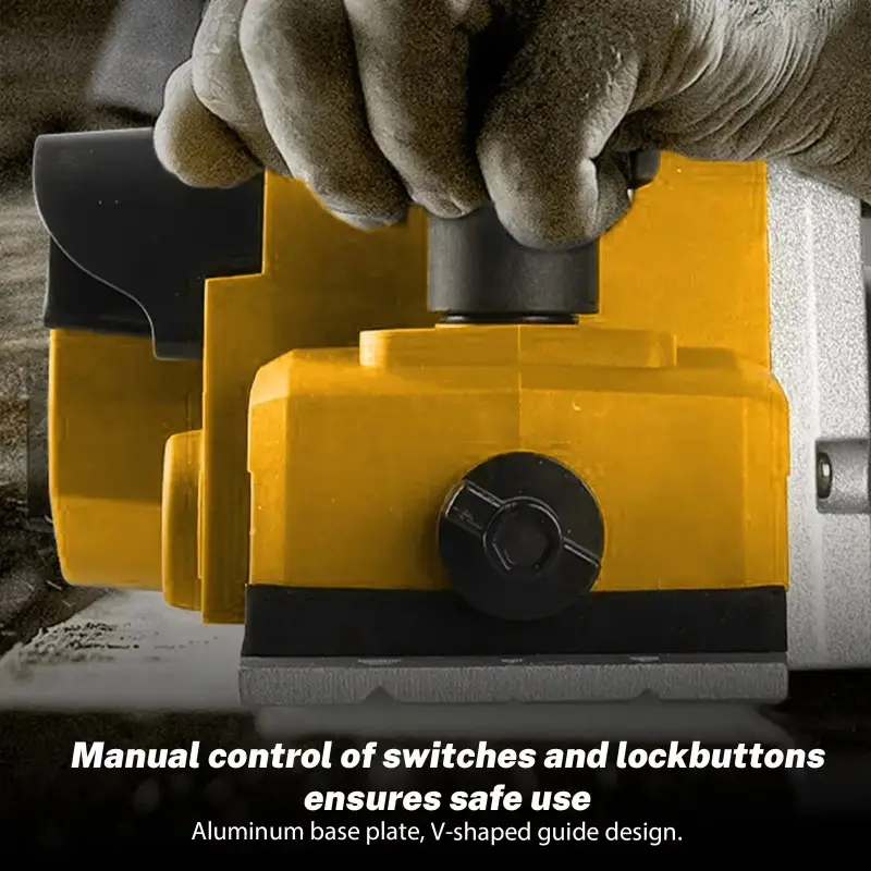 Cepilladora eléctrica sin esco - Planer Handheld Electric reseña y precio