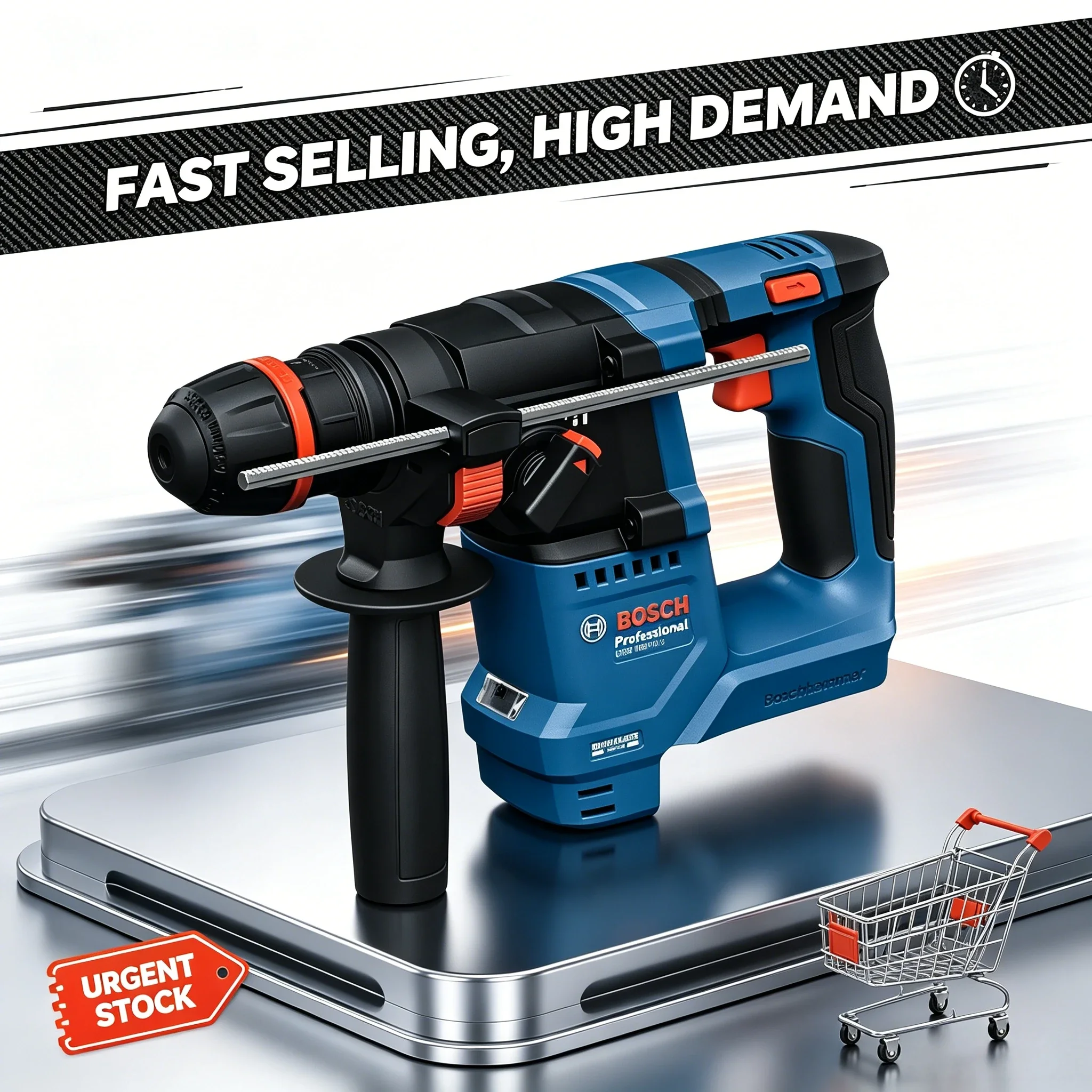 Martillo Rotatorio Inalámbrico - Power Tools Professional reseña y precio