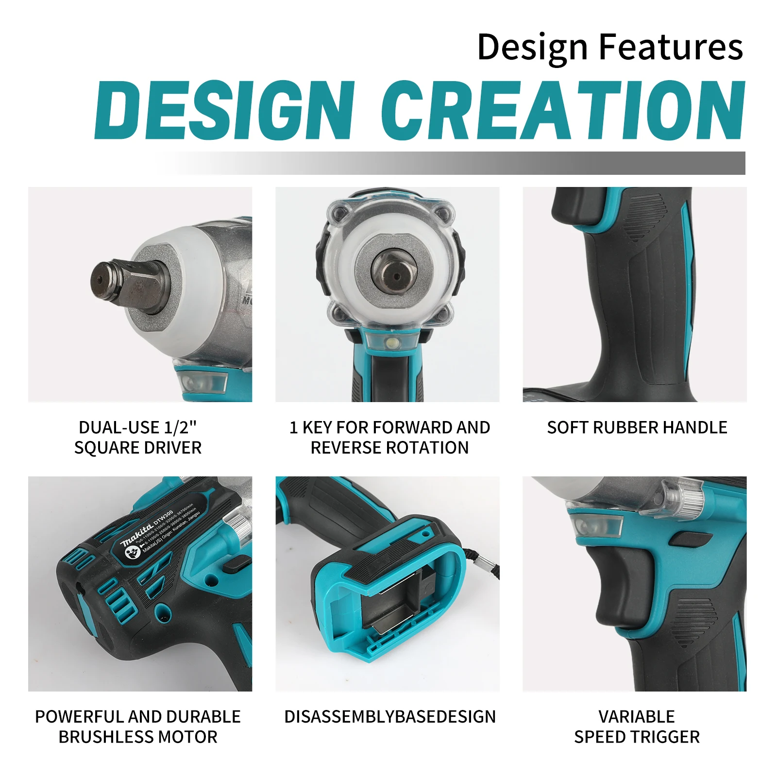 Llave de impacto sin escobilla - Makita Drill Dtw300 reseña y precio