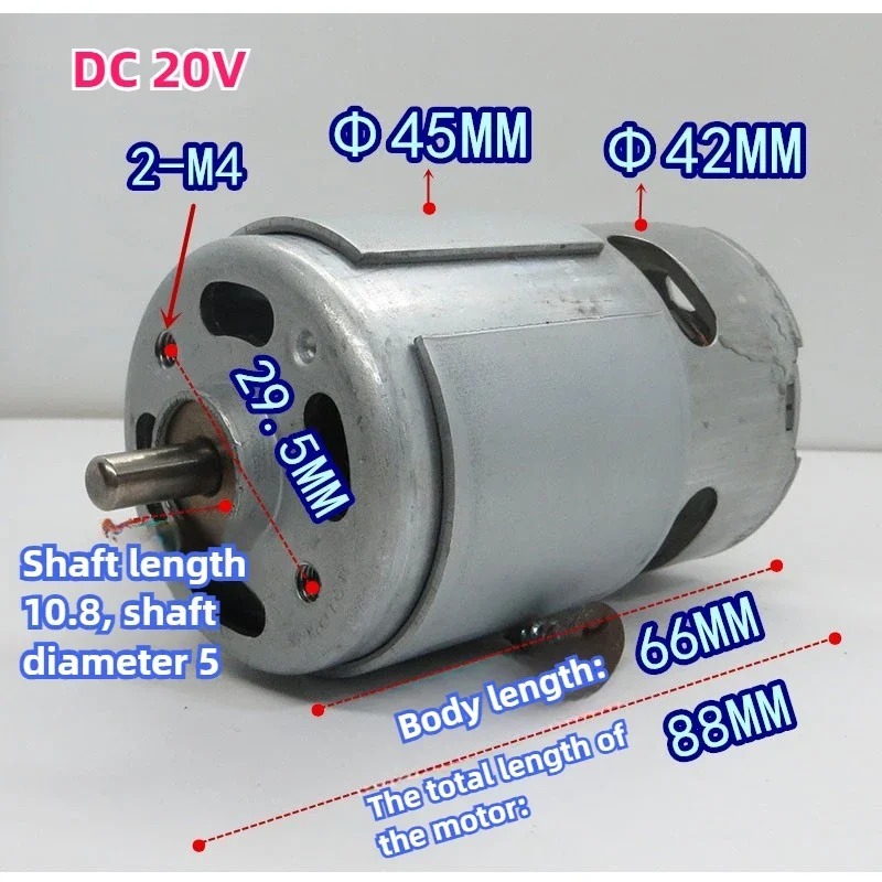 Motor de alta velocidad 775 co - Power Tools In Electrical reseña y precio